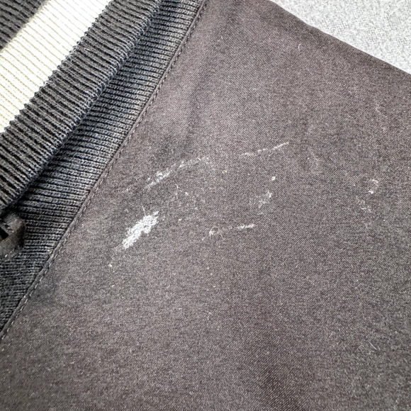 Polo Golf Ralph Lauren Windbreaker Mens XXL Black Pullover w/ Flaws - Picture 8 of 10